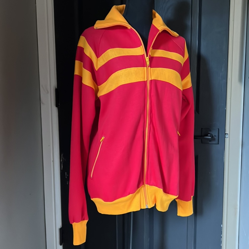Vintage Striped Zip Jacket